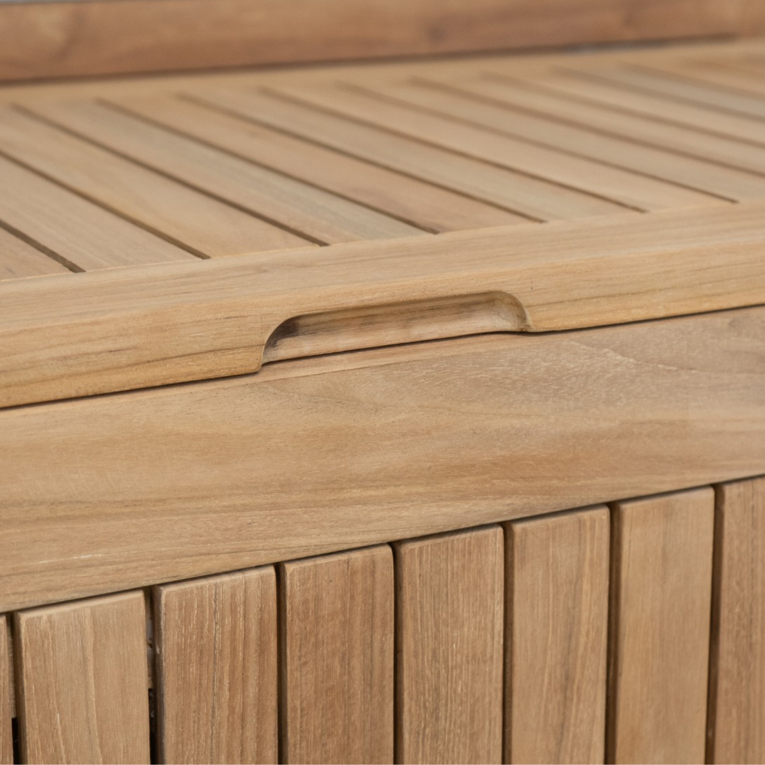 Comeau Outdoor Teak Storage Unit
