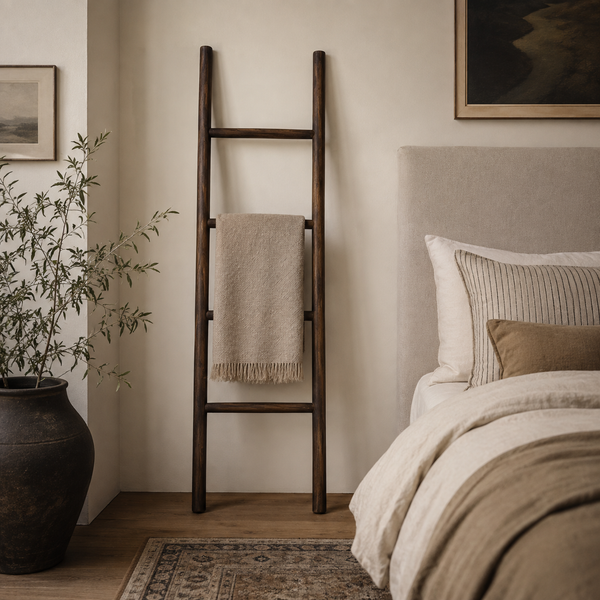 Prairie Teak Blanket Ladder