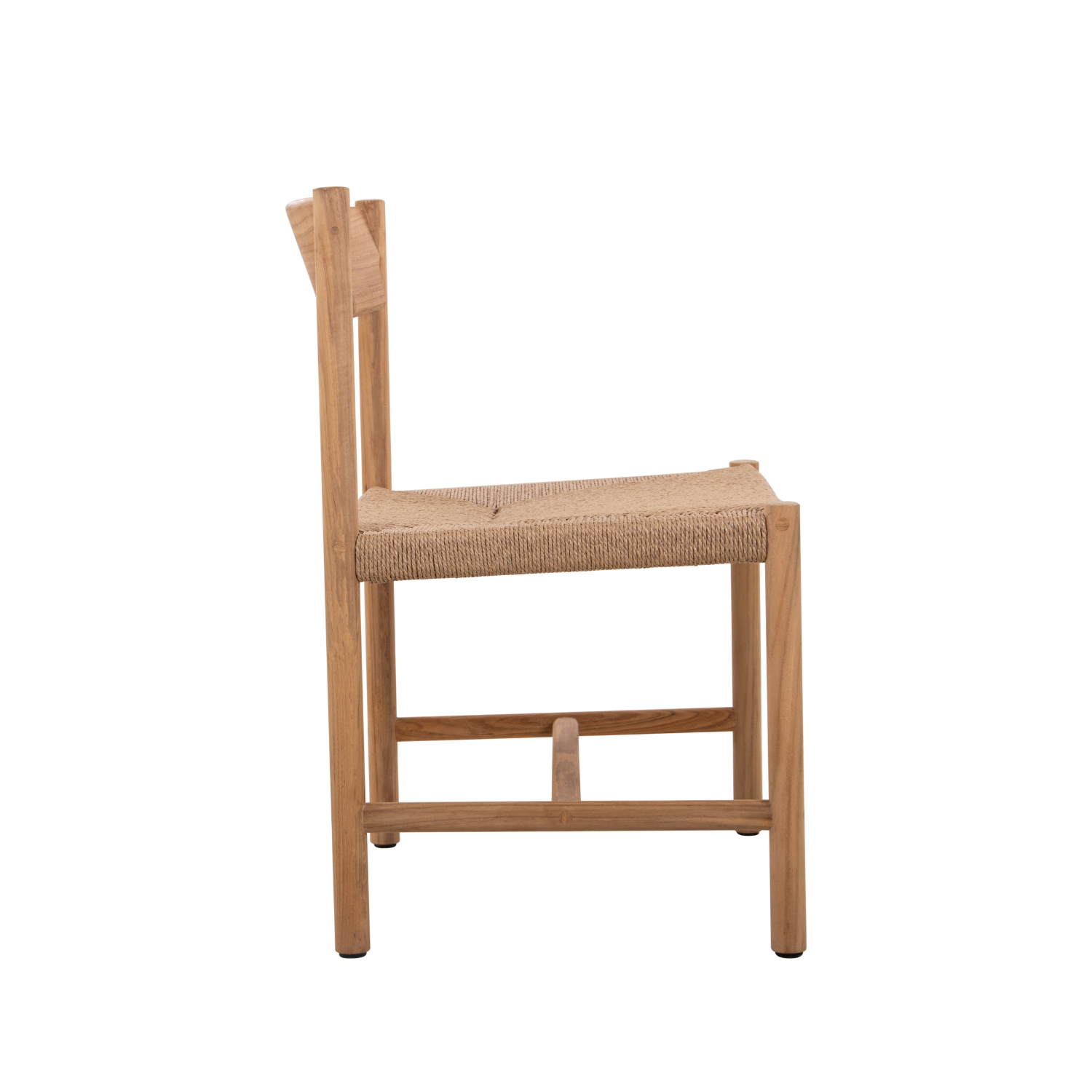 Gravenhurst Teak Dining Side Chair - Taupe
