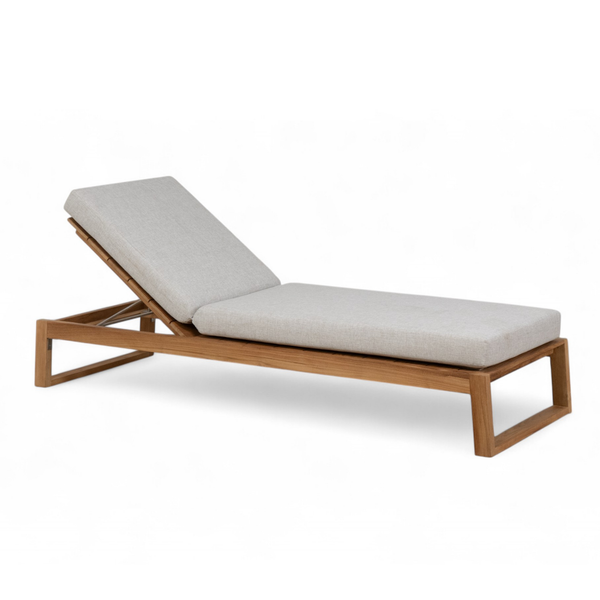 Bayville Teak Chaise Lounge