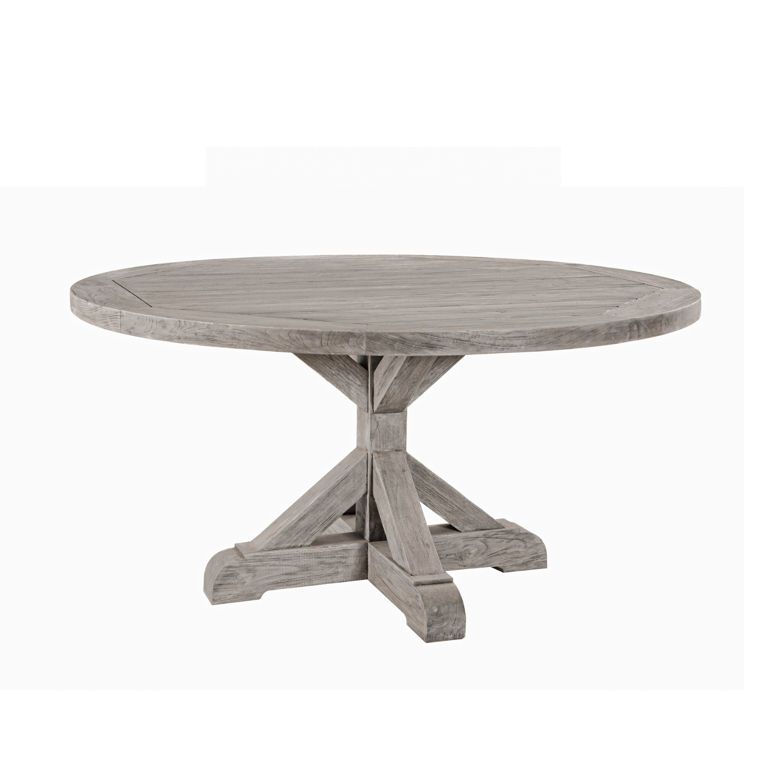 Harvest 60" Round Reclaimed Teak Dining Table