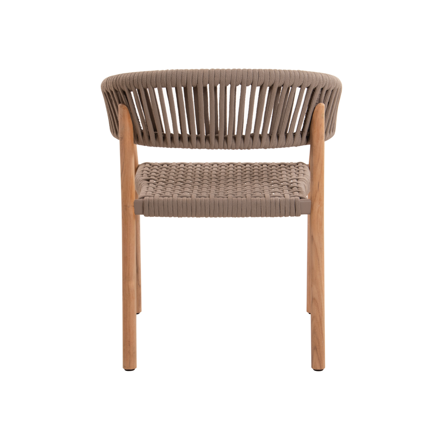 Caledon Wide Rope Dining Chair - Seaside Sand