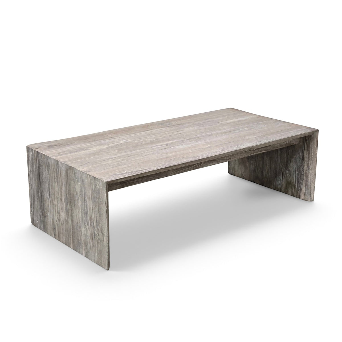 Ledge Weathered Grey Whitewash Coffee Table