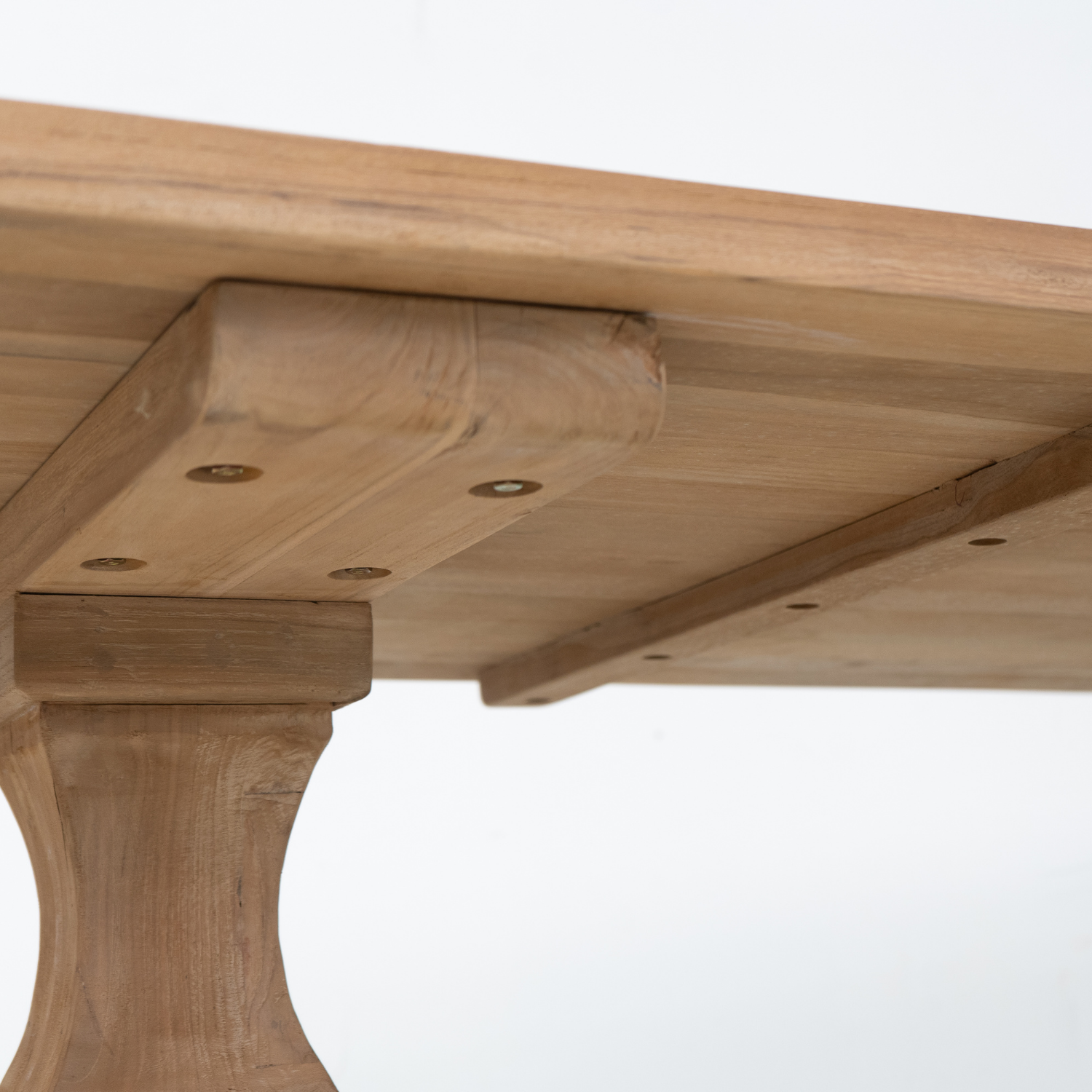 Mirabel 96" Solid Teak Dining Table