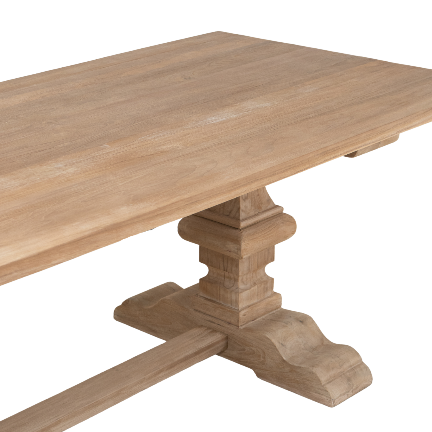Mirabel 96" Solid Teak Dining Table
