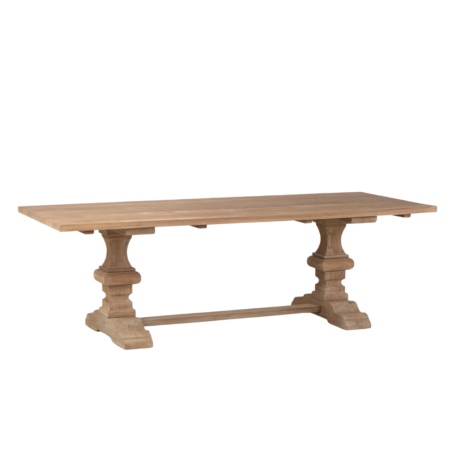 Mirabel 96" Teak Slat Dining Table