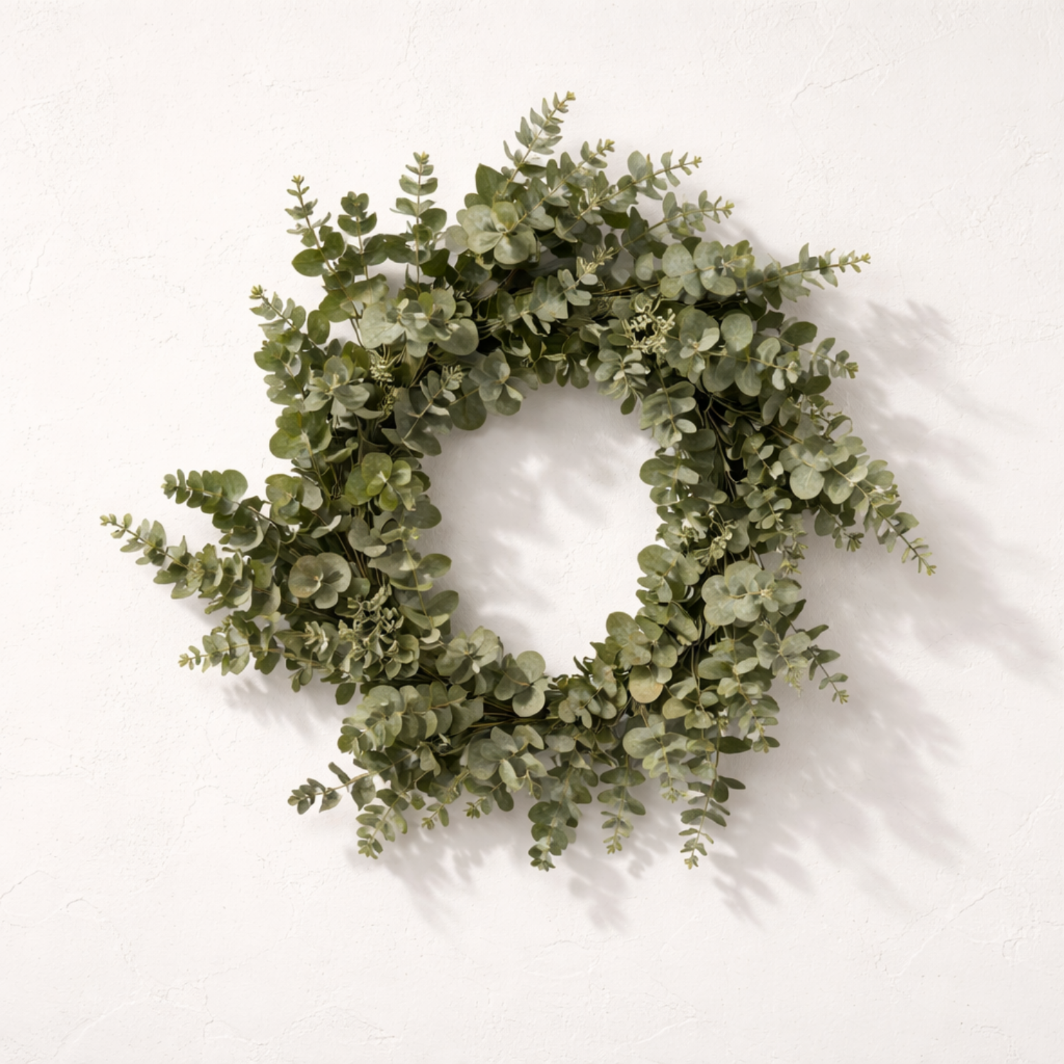 Artificial Seeded Eucalyptus 30" Wreath