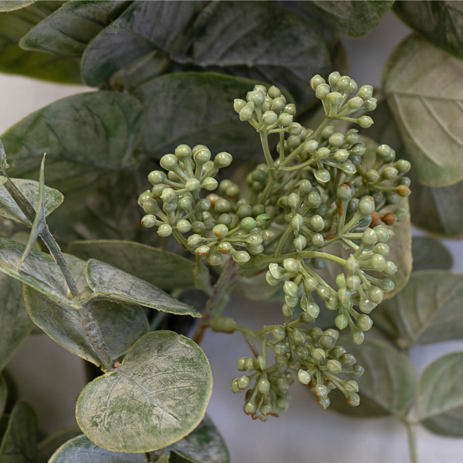 Artificial Seeded Eucalyptus 30" Wreath