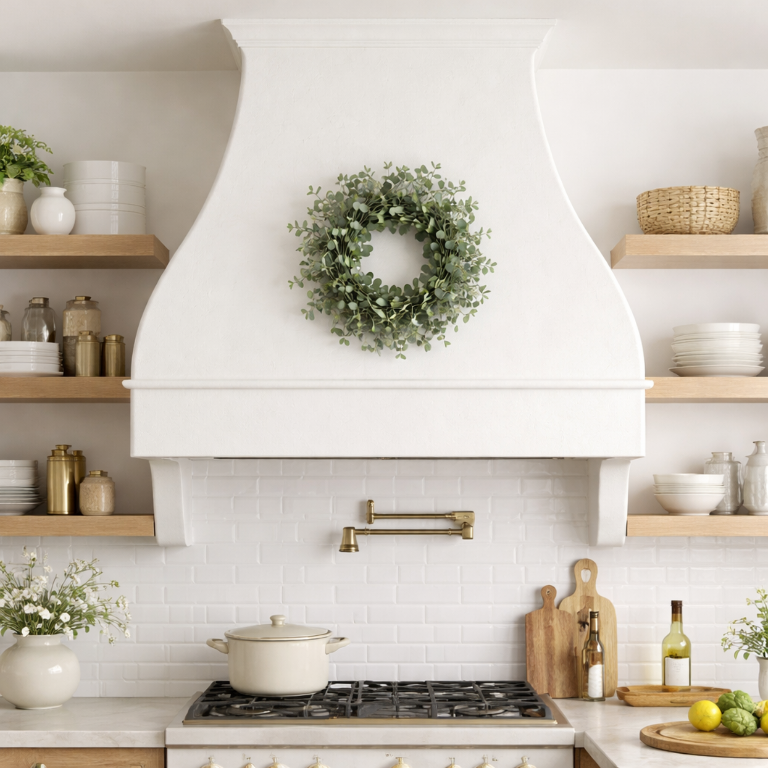 Artificial Eucalyptus 14" Wreath