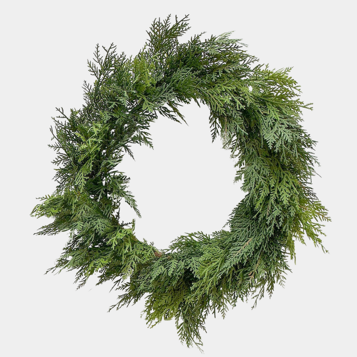 Artificial Fresh-Touch 36" Cedar Wreath