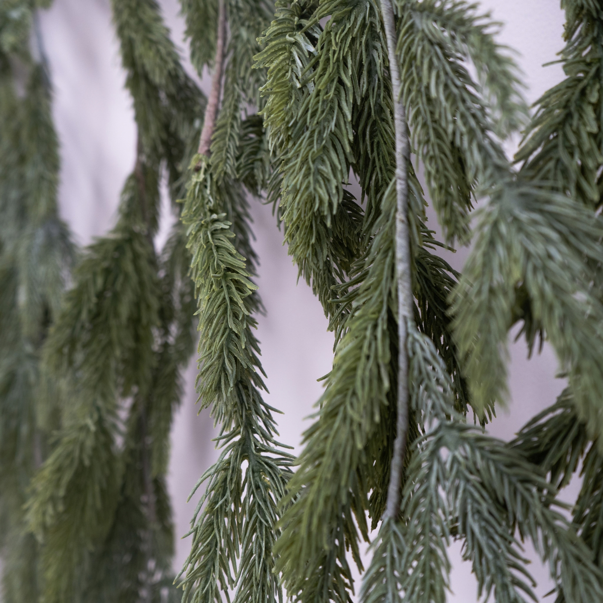 Artificial Fresh Touch 3/5ft Dripping Spruce Garland