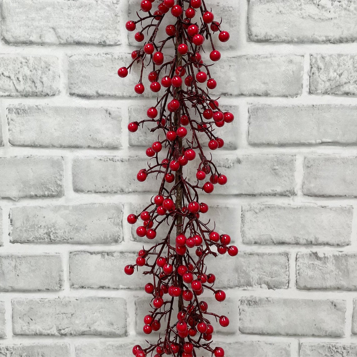 Artificial 58" Cranberry Outdoor Garland