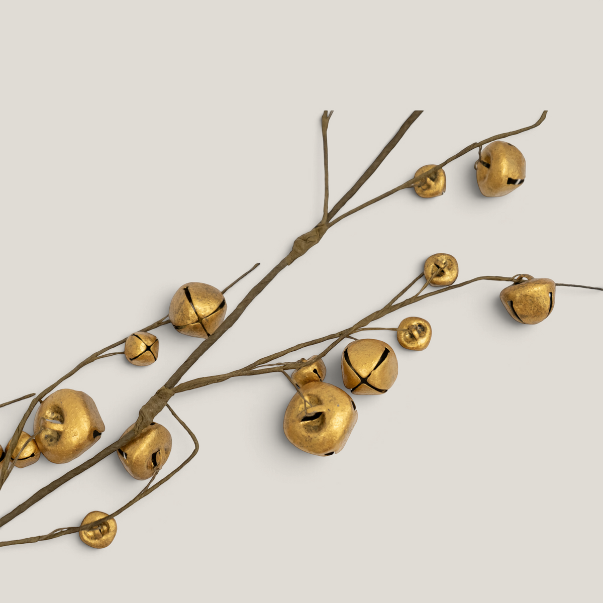 Golden Bells 5ft Holiday Garland