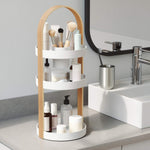 White Cosmetic Storage Caddy