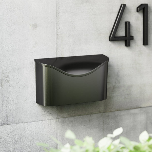 Black Envelope Mailbox