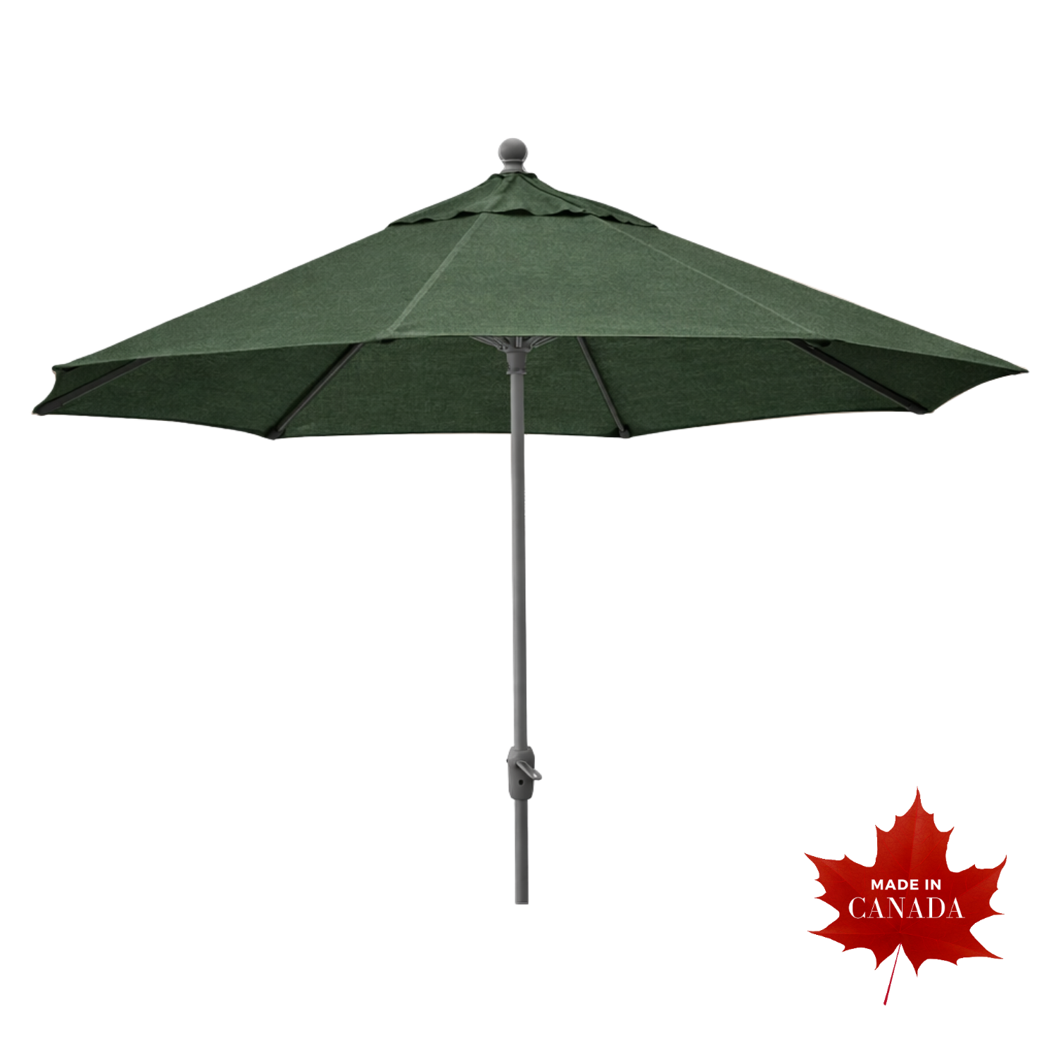 9' Pewter Market Umbrella