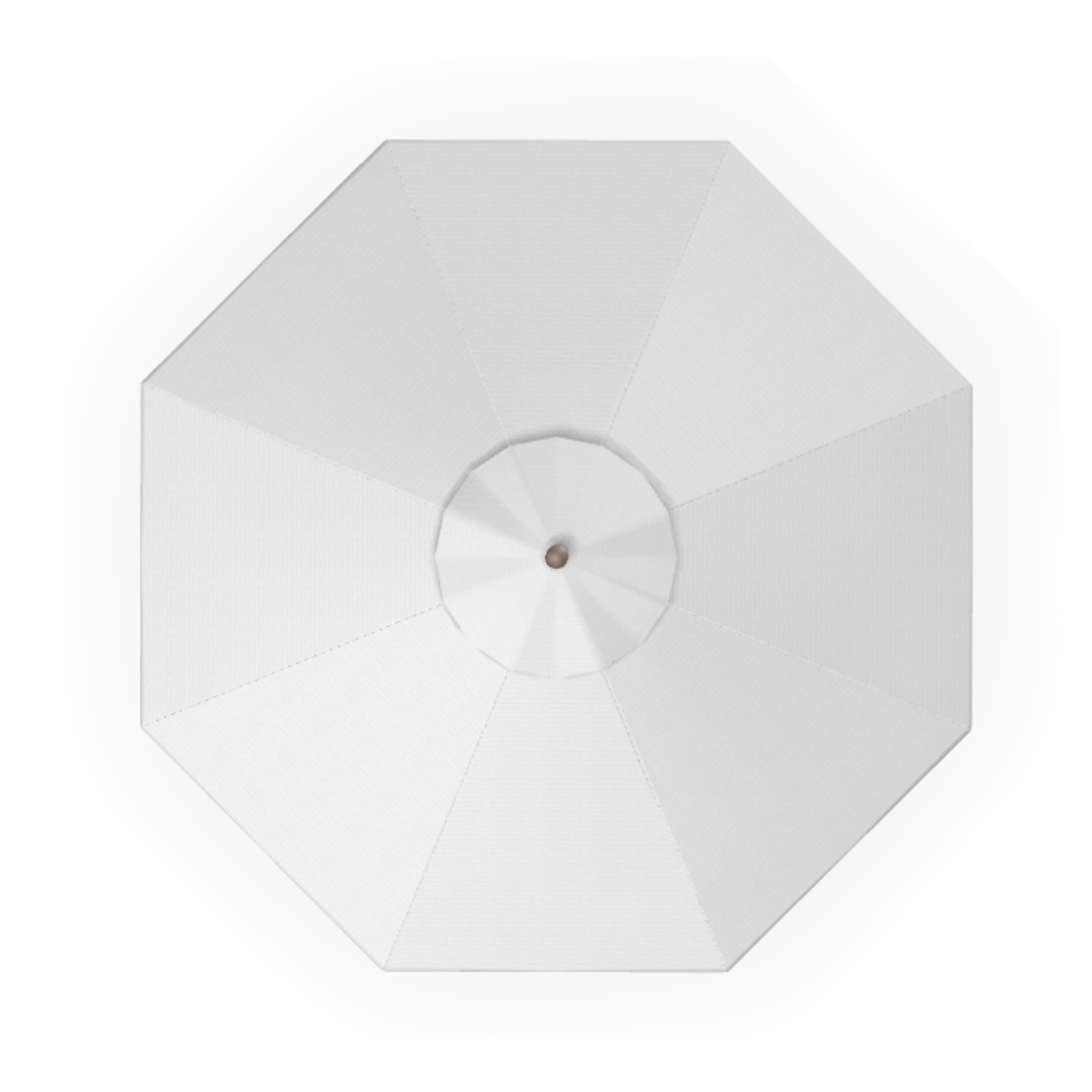 Fiberglass 9' Octagon Auto-Tilt Market Umbrella w/ Willow Frame