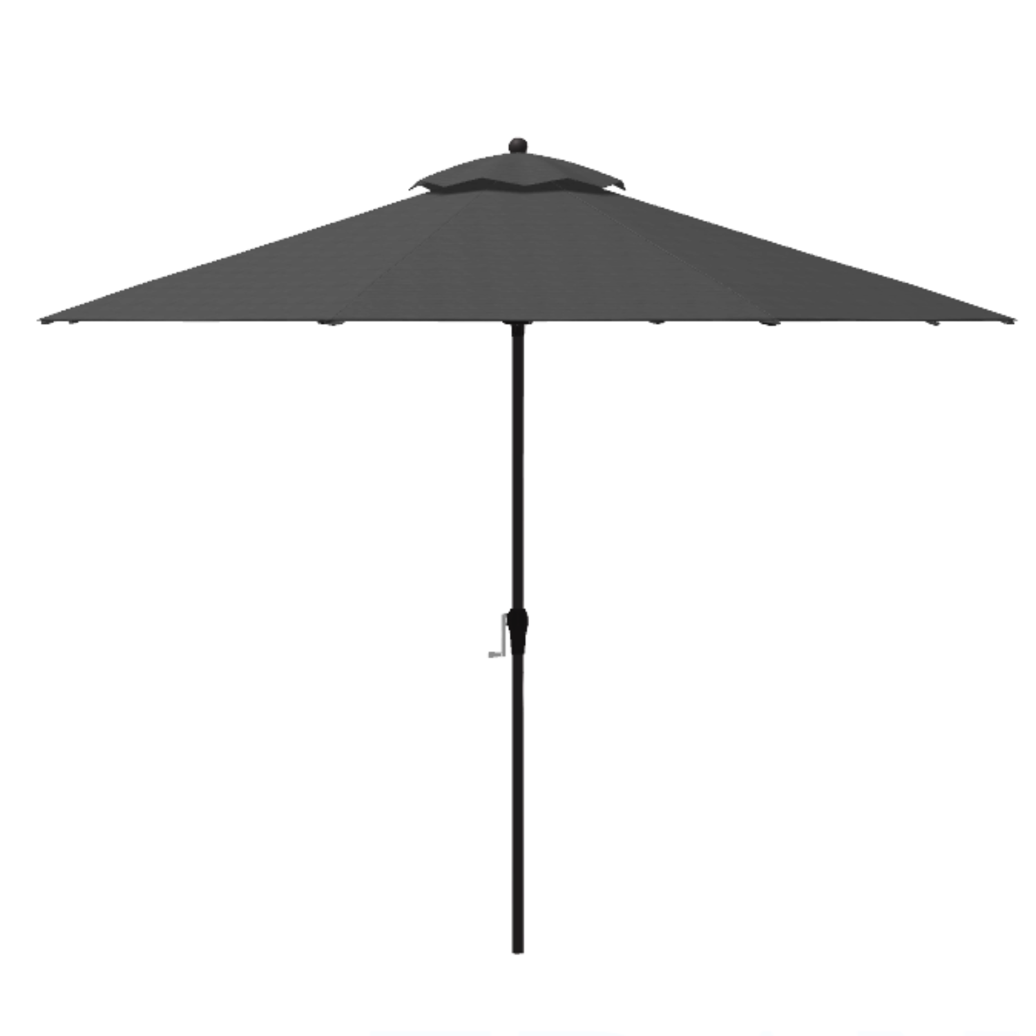 Fiberglass 11' Octagon Auto-Tilt Market Umbrella w/ Carbon Frame