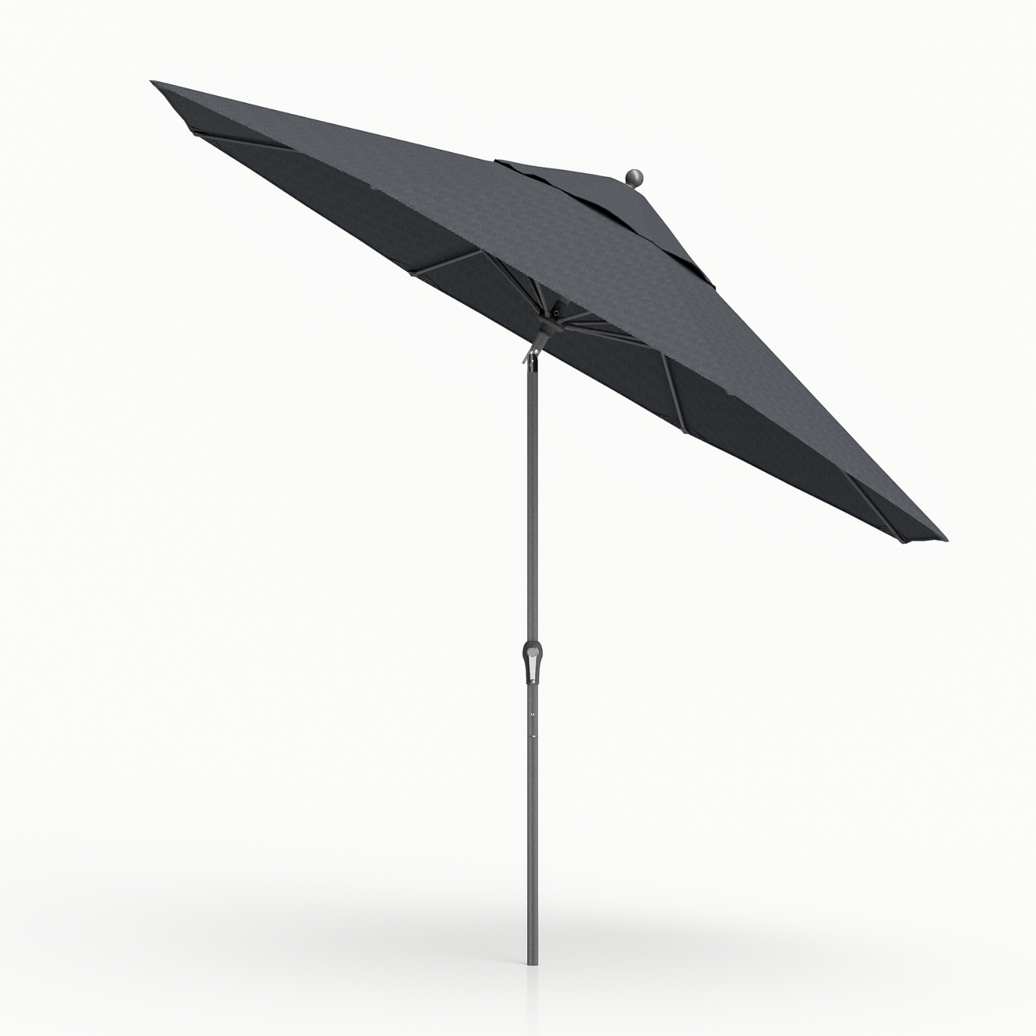 Fiberglass 11' Octagon Auto-Tilt Market Umbrella w/ Carbon Frame