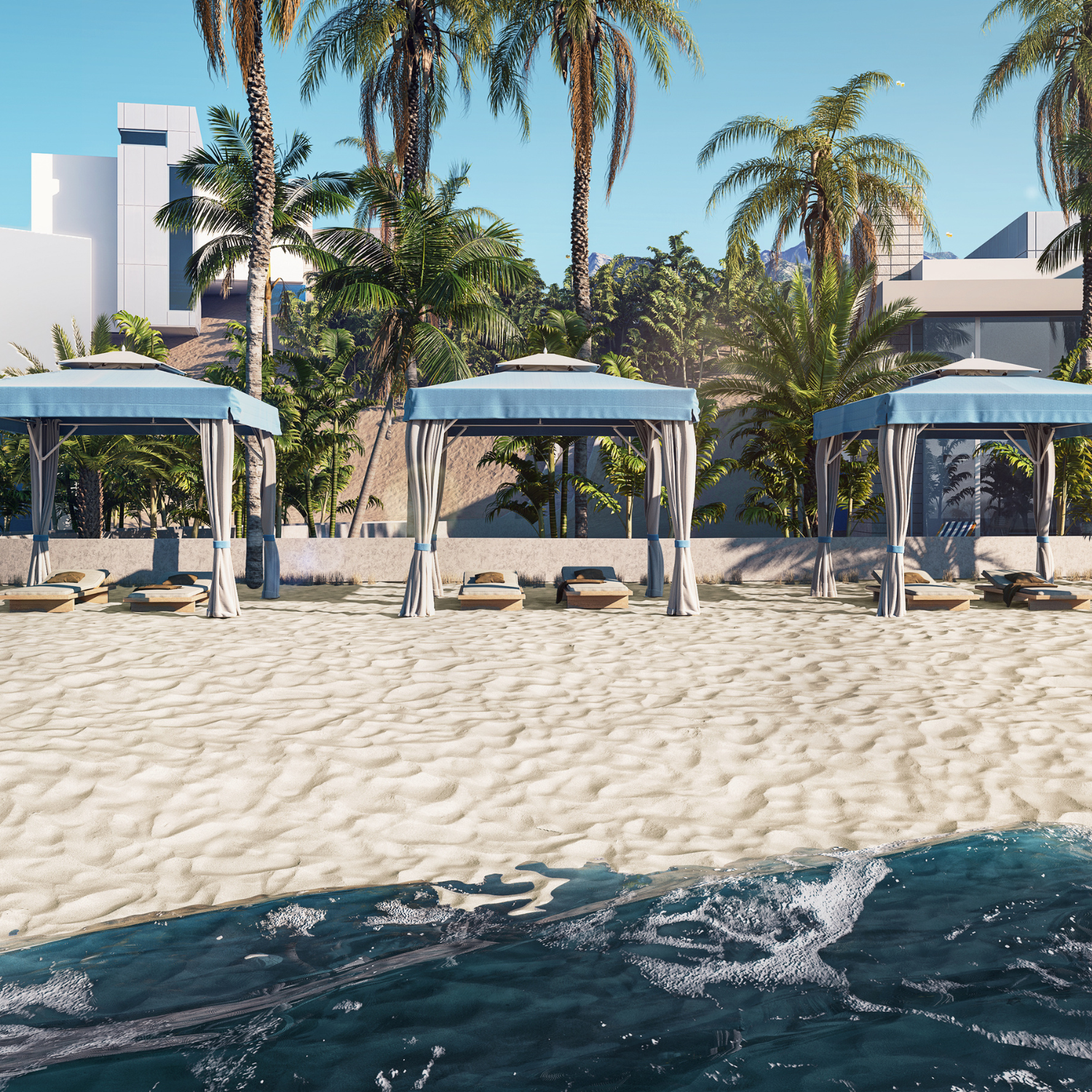 Marella 10' Square Cabana