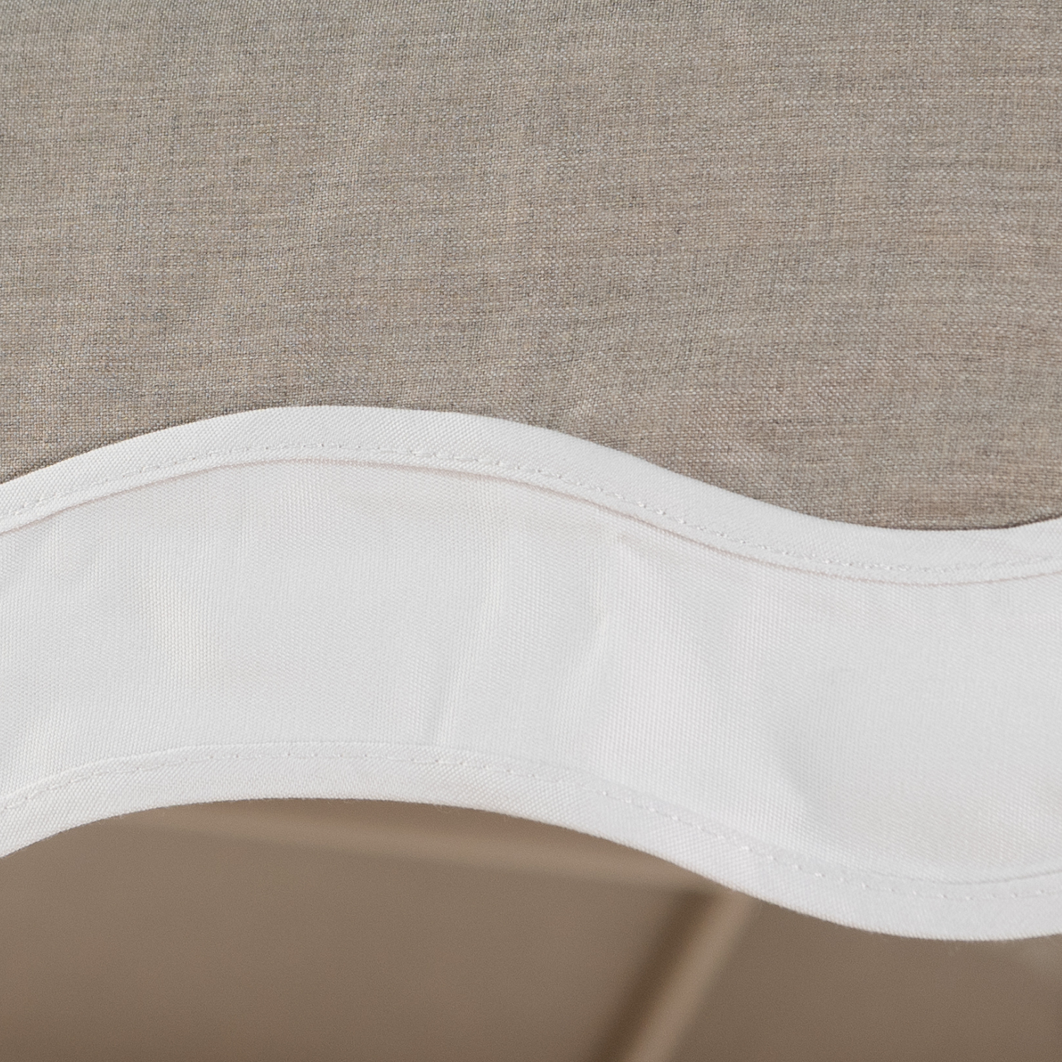 Libra 8' Octagon Market Umbrella with Wave Valance - Oak Frame