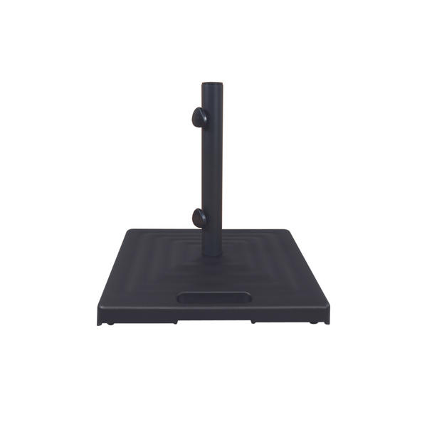 100 lb Black Square Monaco Umbrella Base