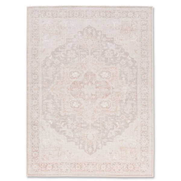 Aura Beige/Gold Washable Rug
