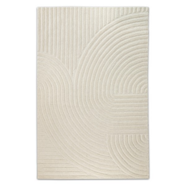 Montreal Ivory Wool Rug