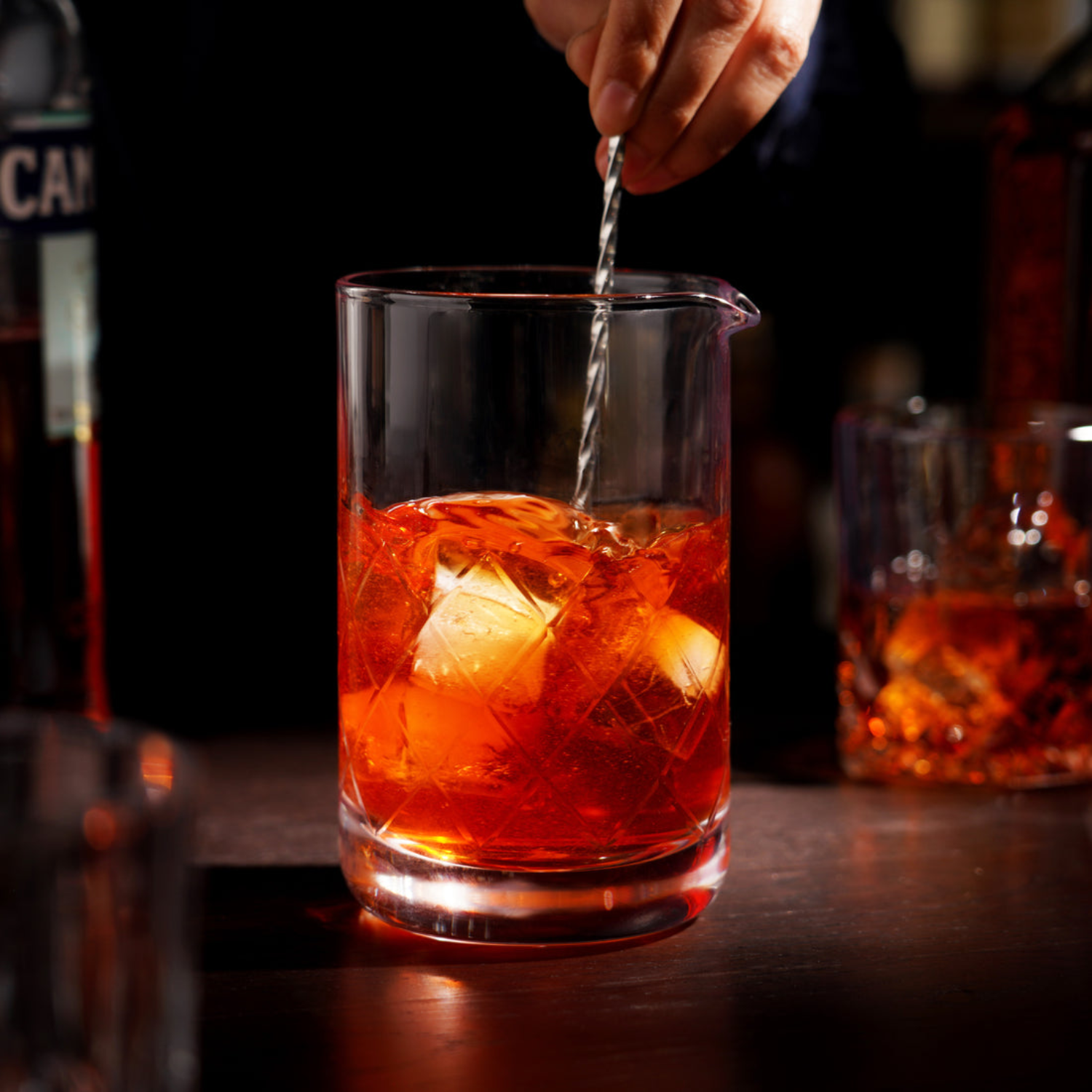 Crystal Clear Mixing Glass