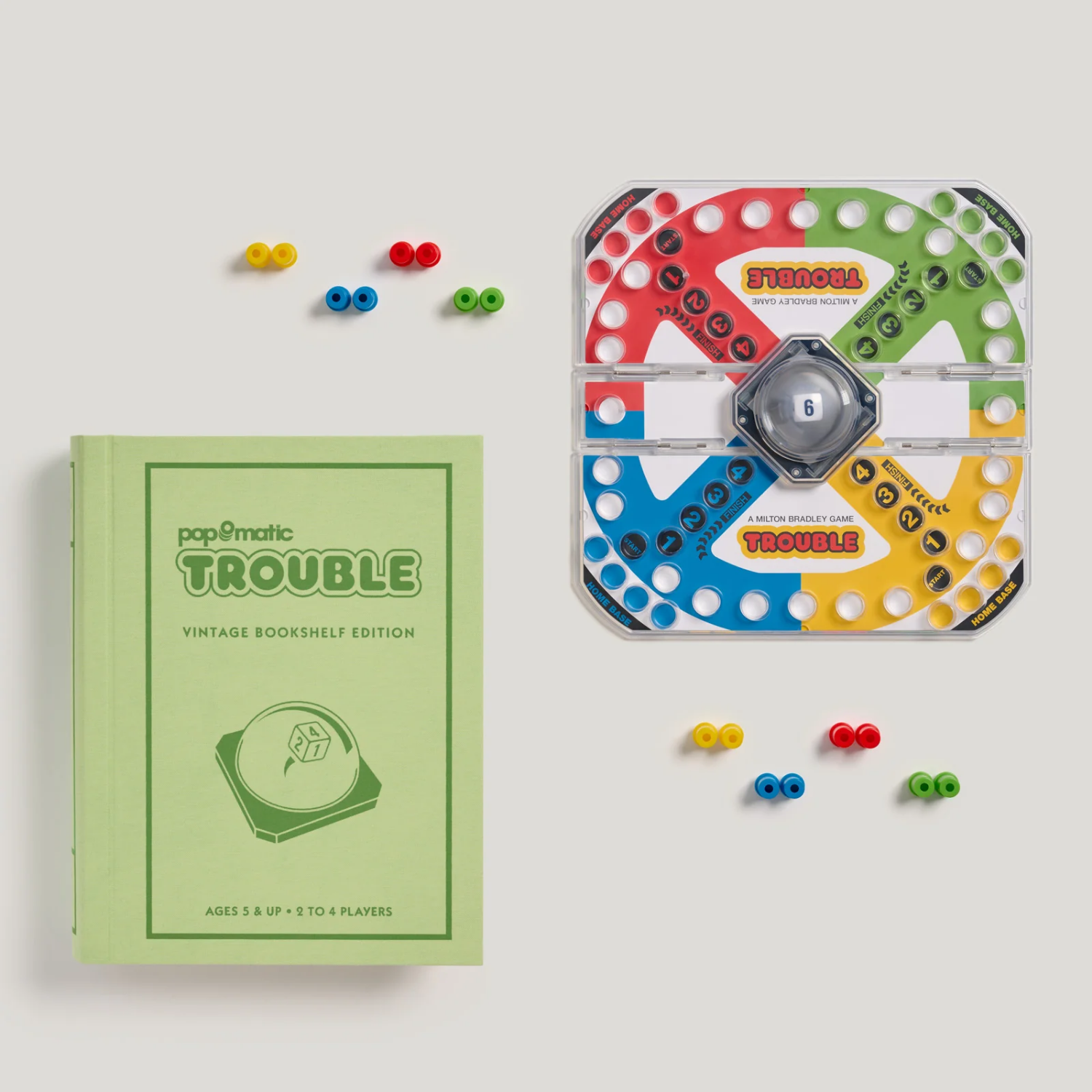 Trouble Vintage Bookshelf  Board Game