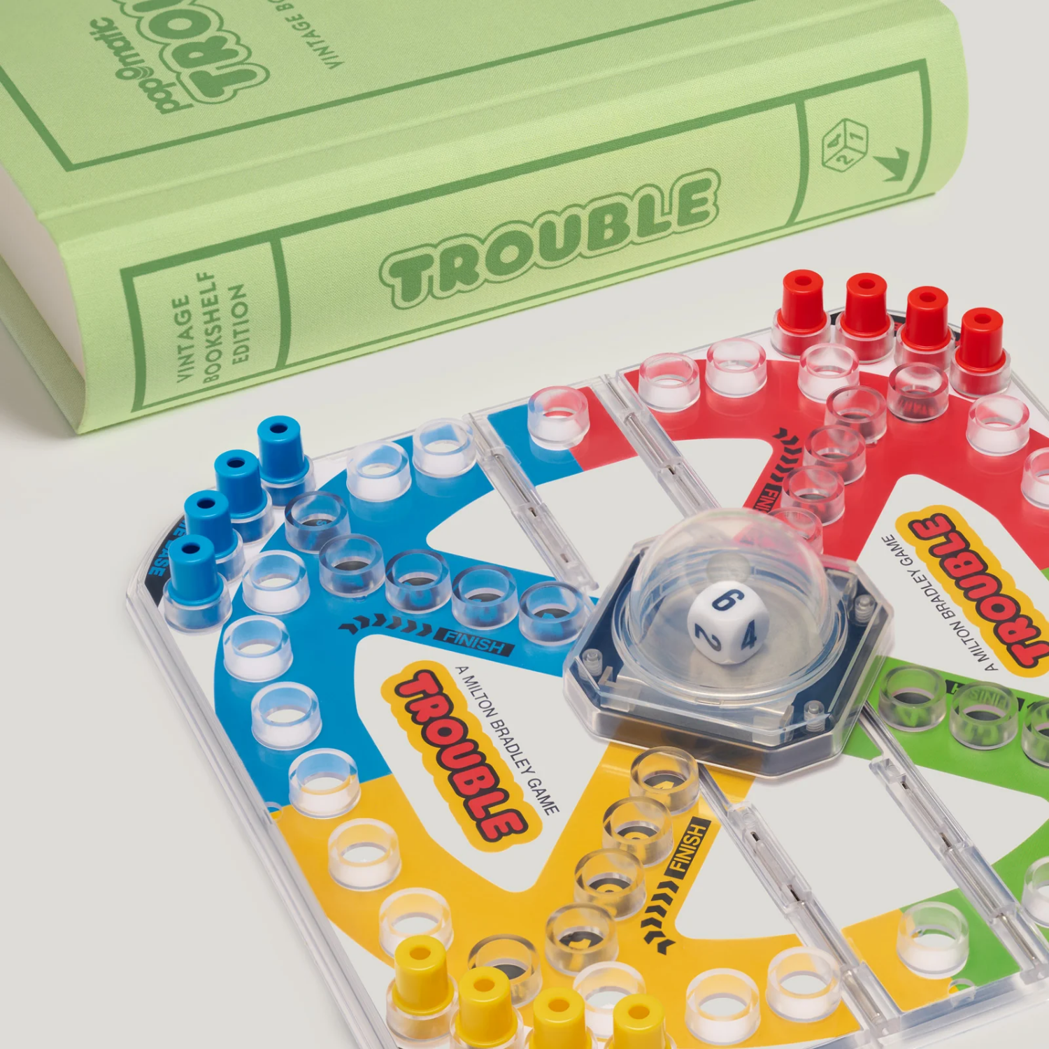 Trouble Vintage Bookshelf  Board Game