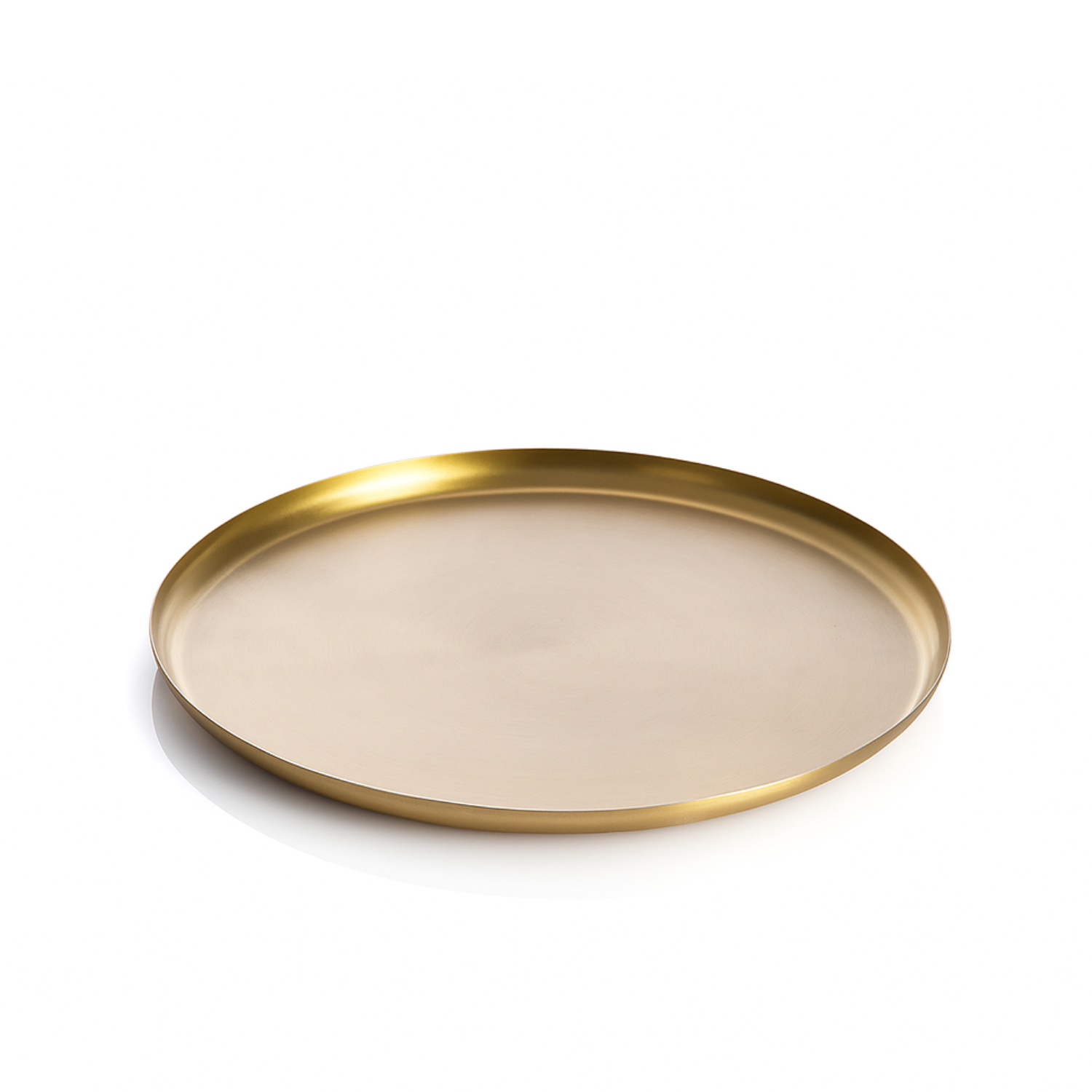 Century Brass Round Tray