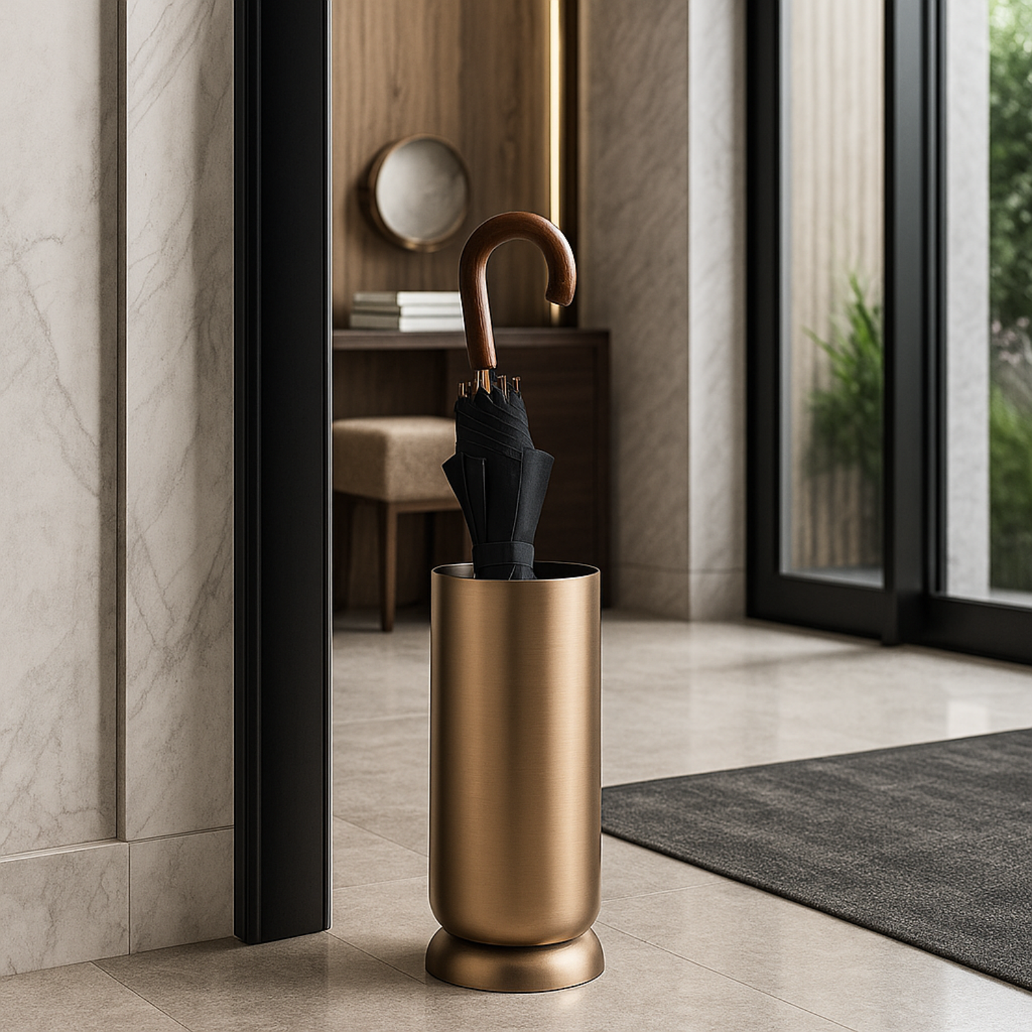 Modern Soft Copper Umbrella Stand