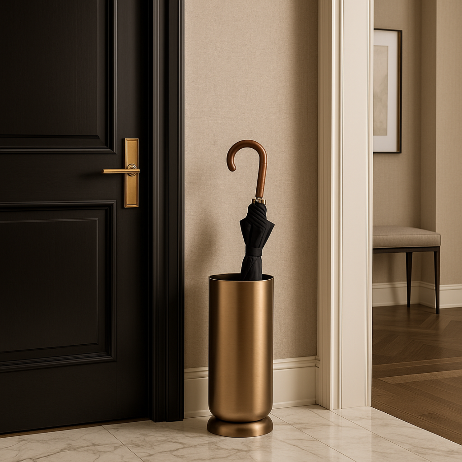 Modern Soft Copper Umbrella Stand