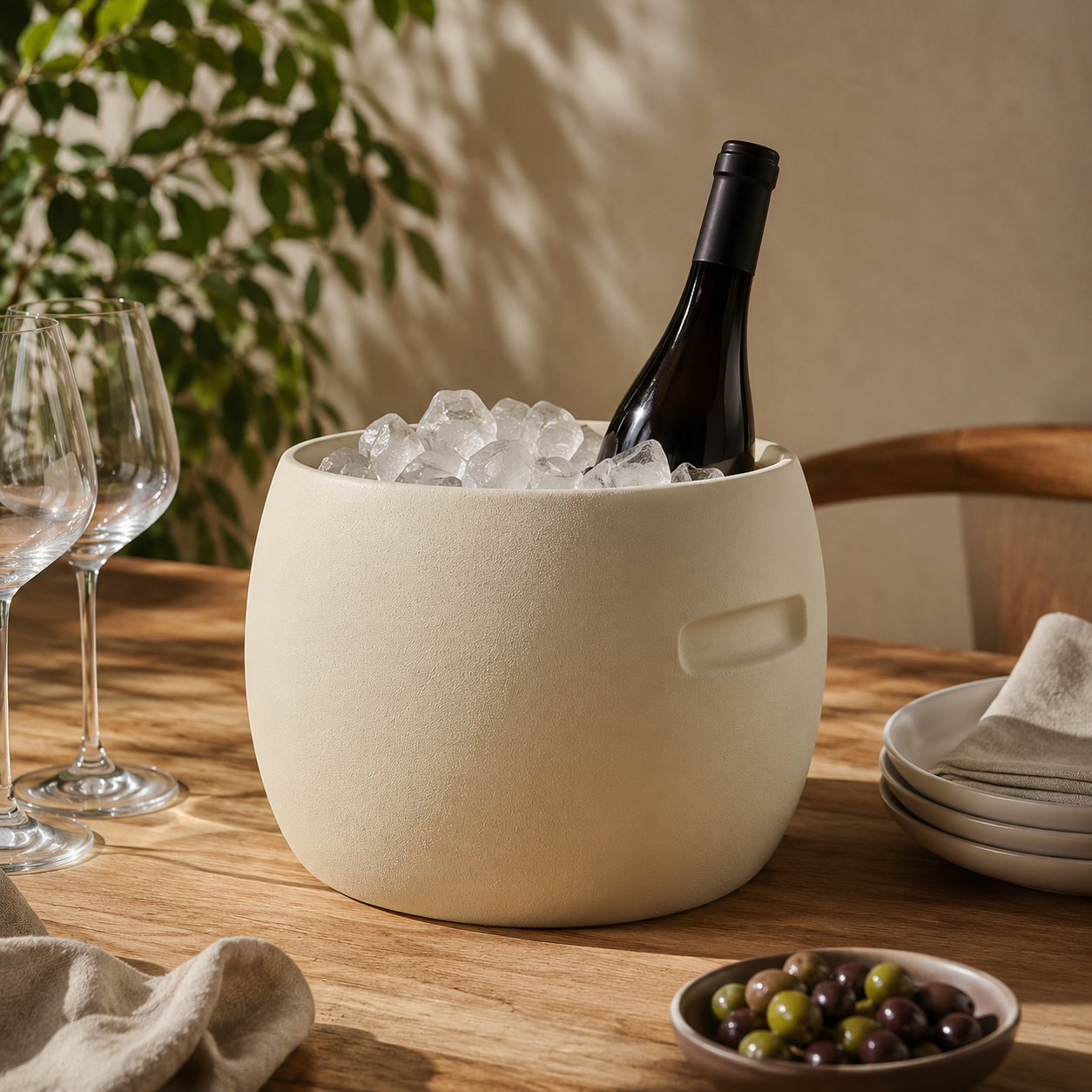 Cloud Cream Wine Bucket
