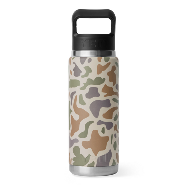 Yeti Rambler 26oz Straw Bottle - Tan Camo