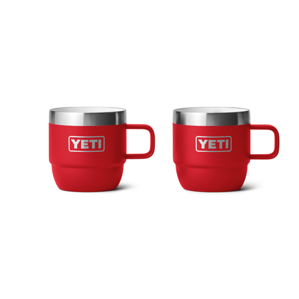 Yeti 6oz Stackable Mugs 2PK - Rescue Red