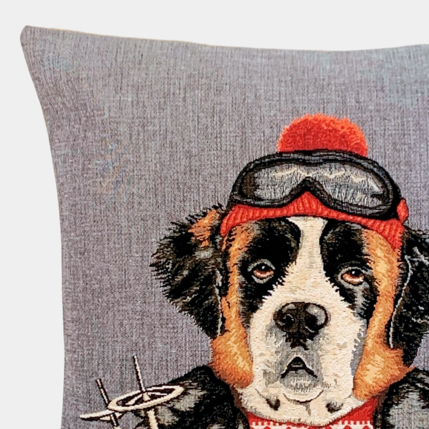 Woven Après Ski Bernese Toss Pillow