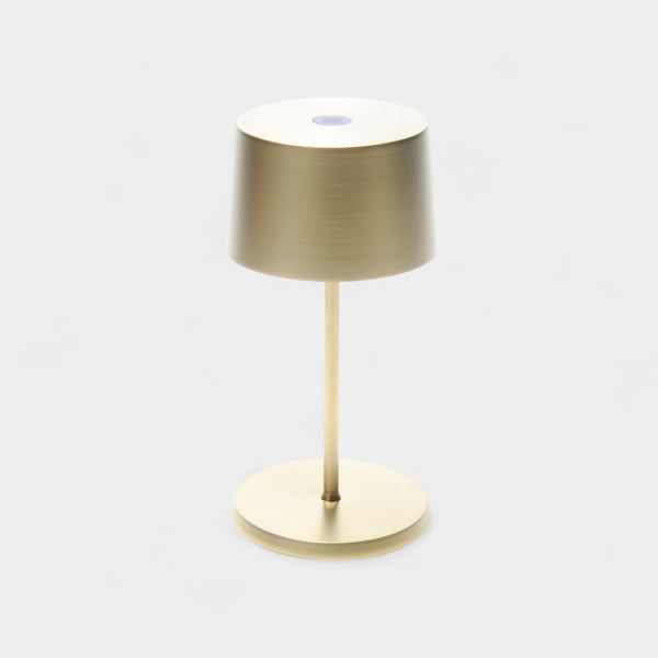 Olivia Pro Mini Cordless Table Lamp - Satin Brass