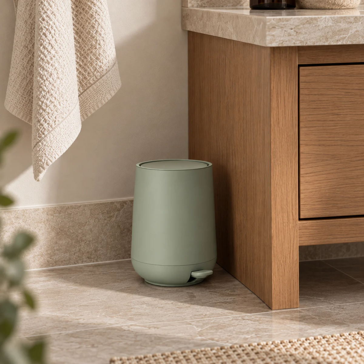 Oresund Trash Can - Matcha Green