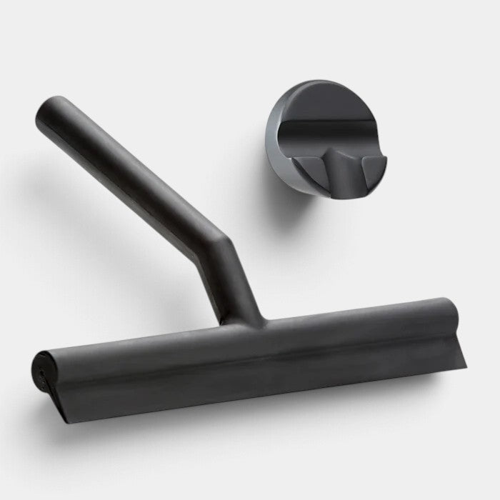 Orn Black Silicone Shower Wiper