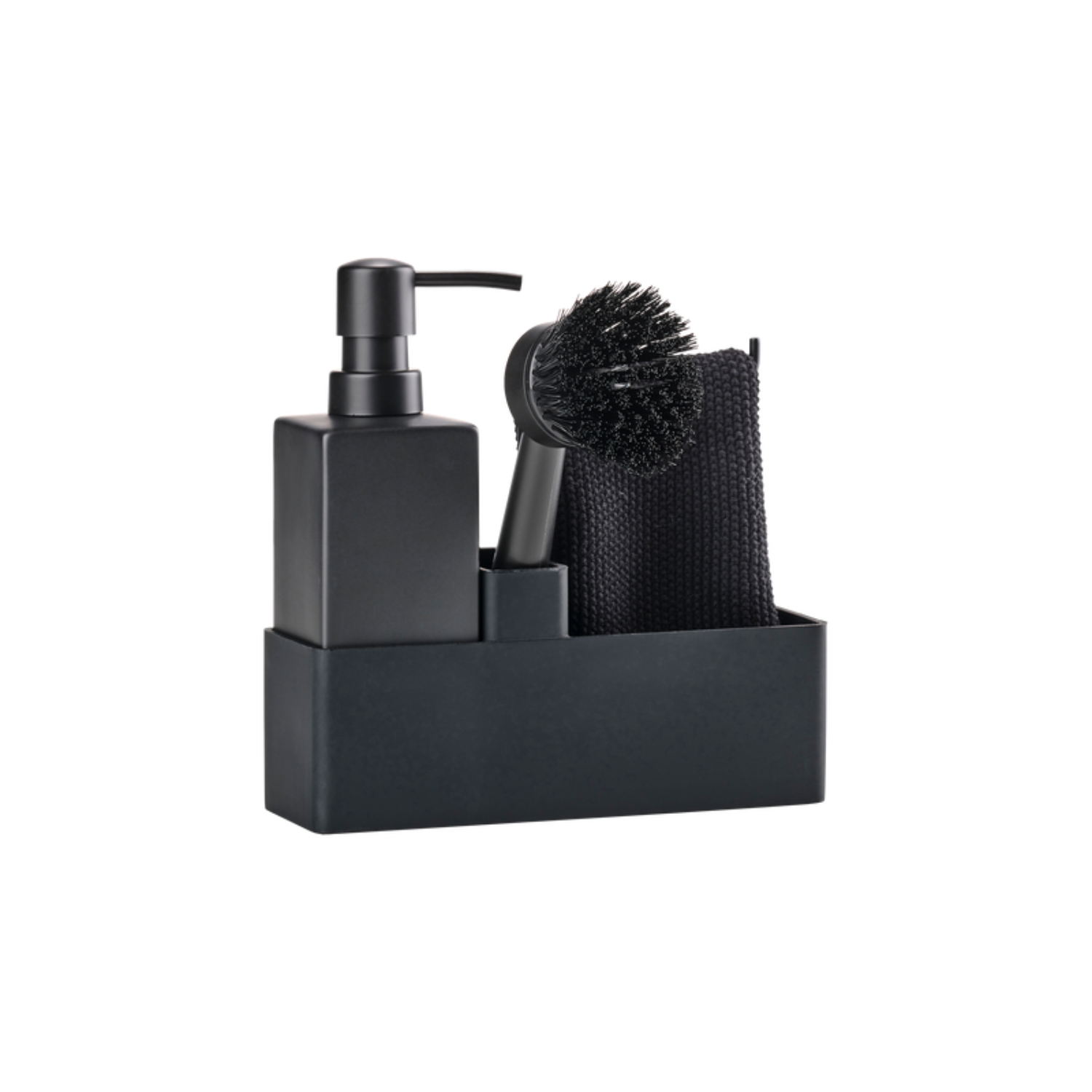 Black Dishwashing Set