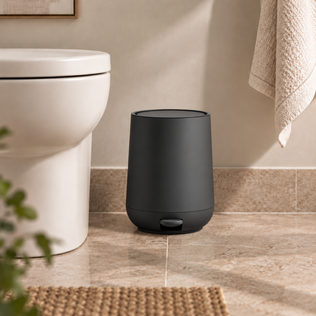 Oresund Trash Can - Black