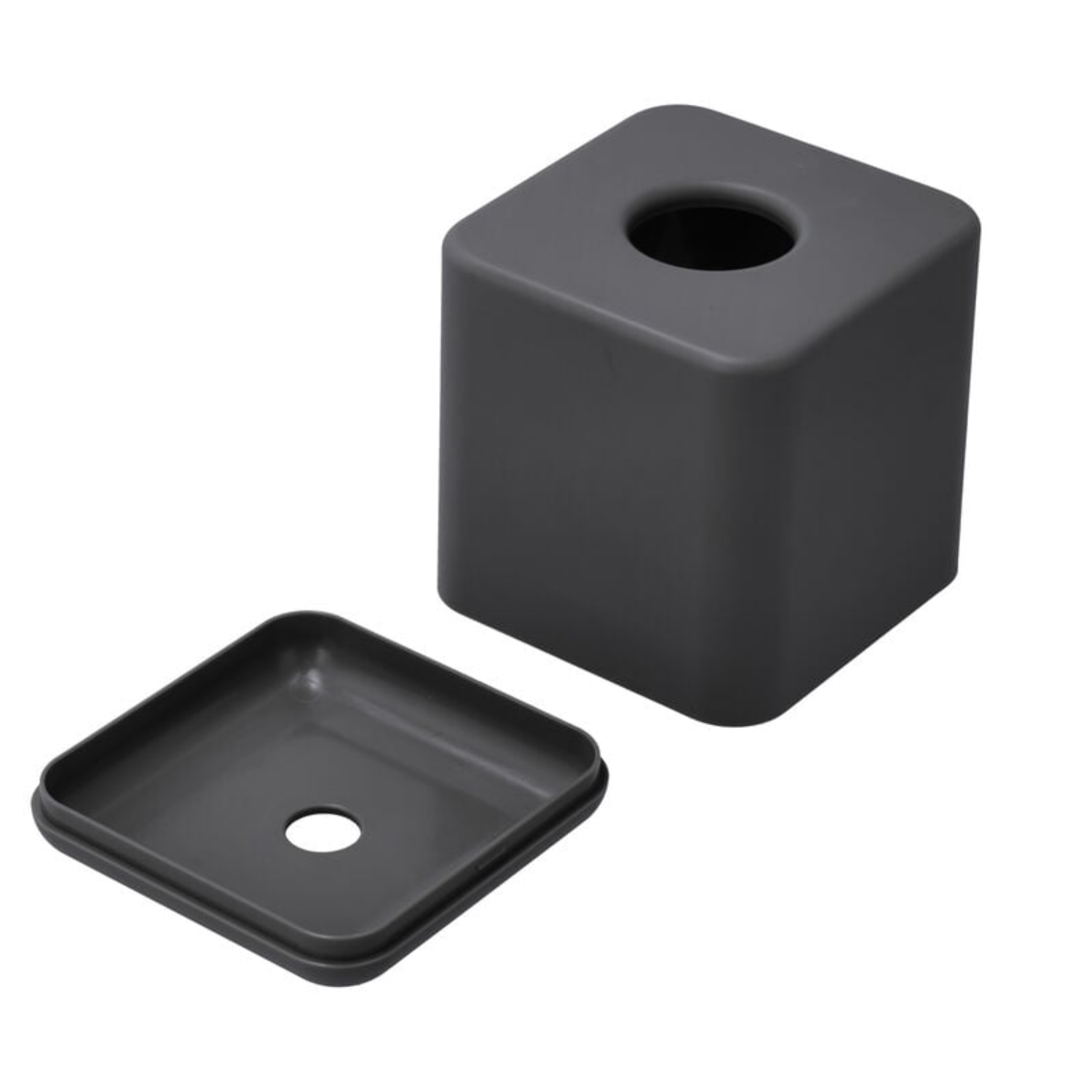 Ribe Square Tissue Box - Black