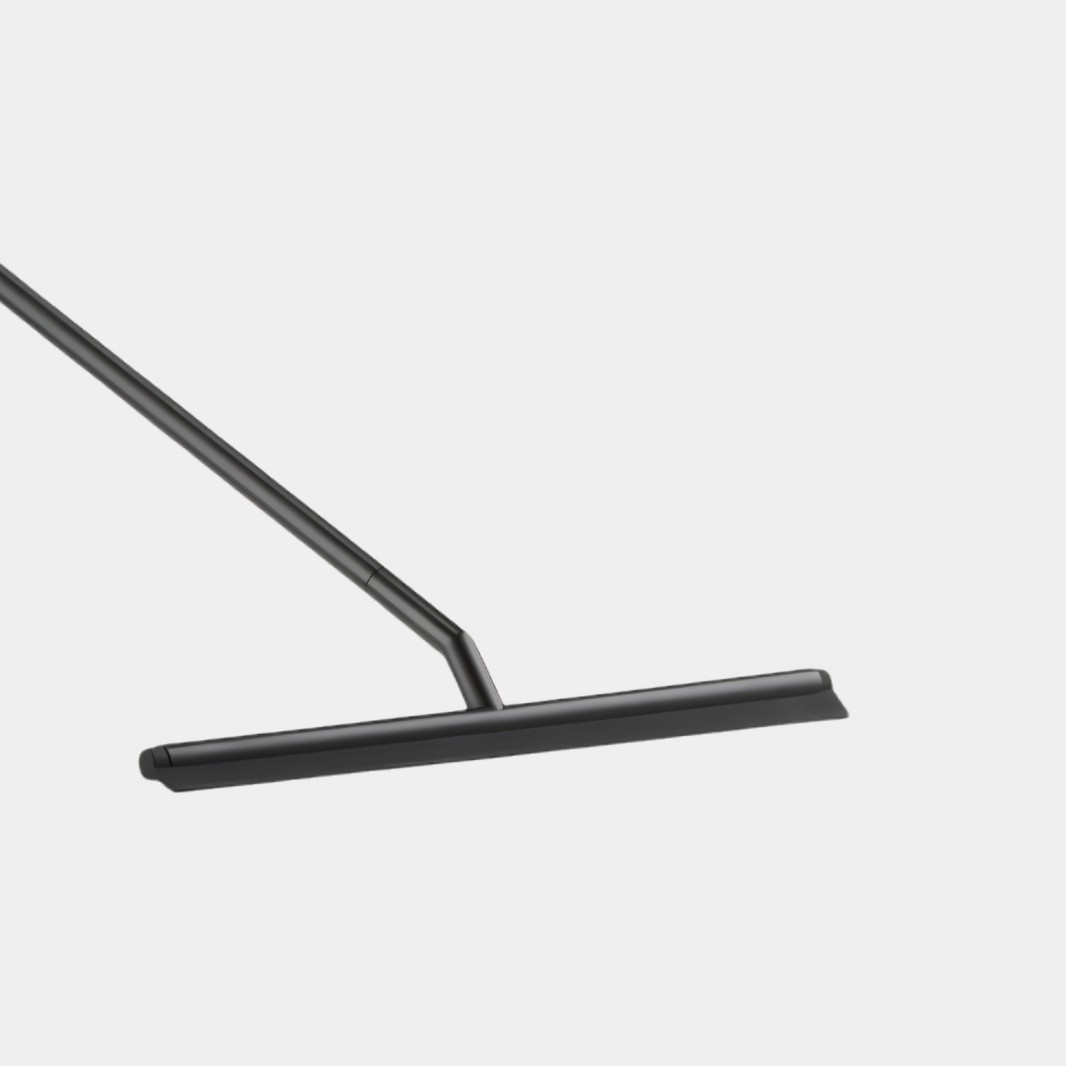 Orn Black Silicone Long Handle Shower Wiper