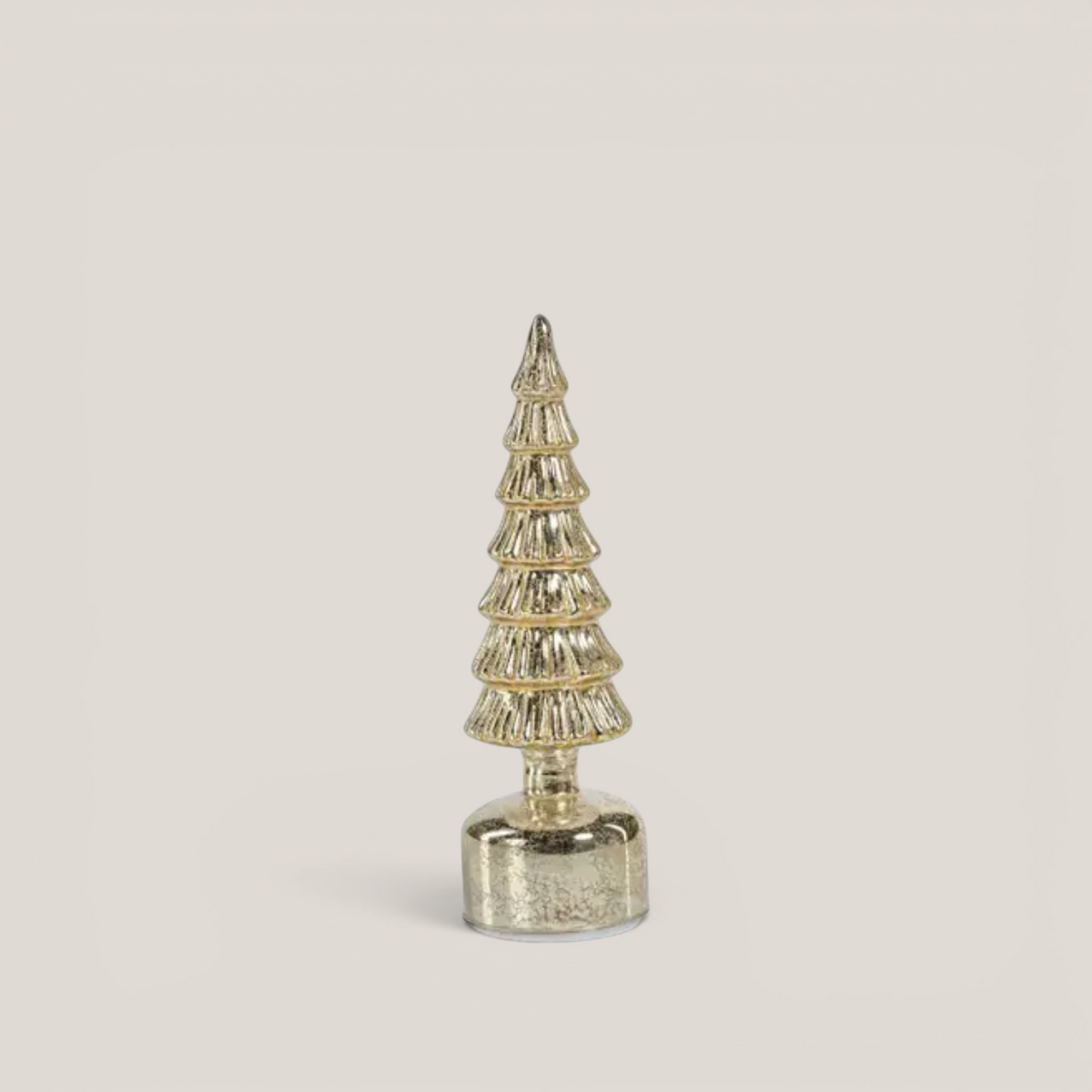 Golden Spark Antique Gold Holiday Tree