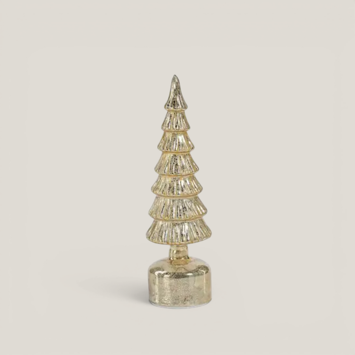 Golden Spark Antique Gold Holiday Tree