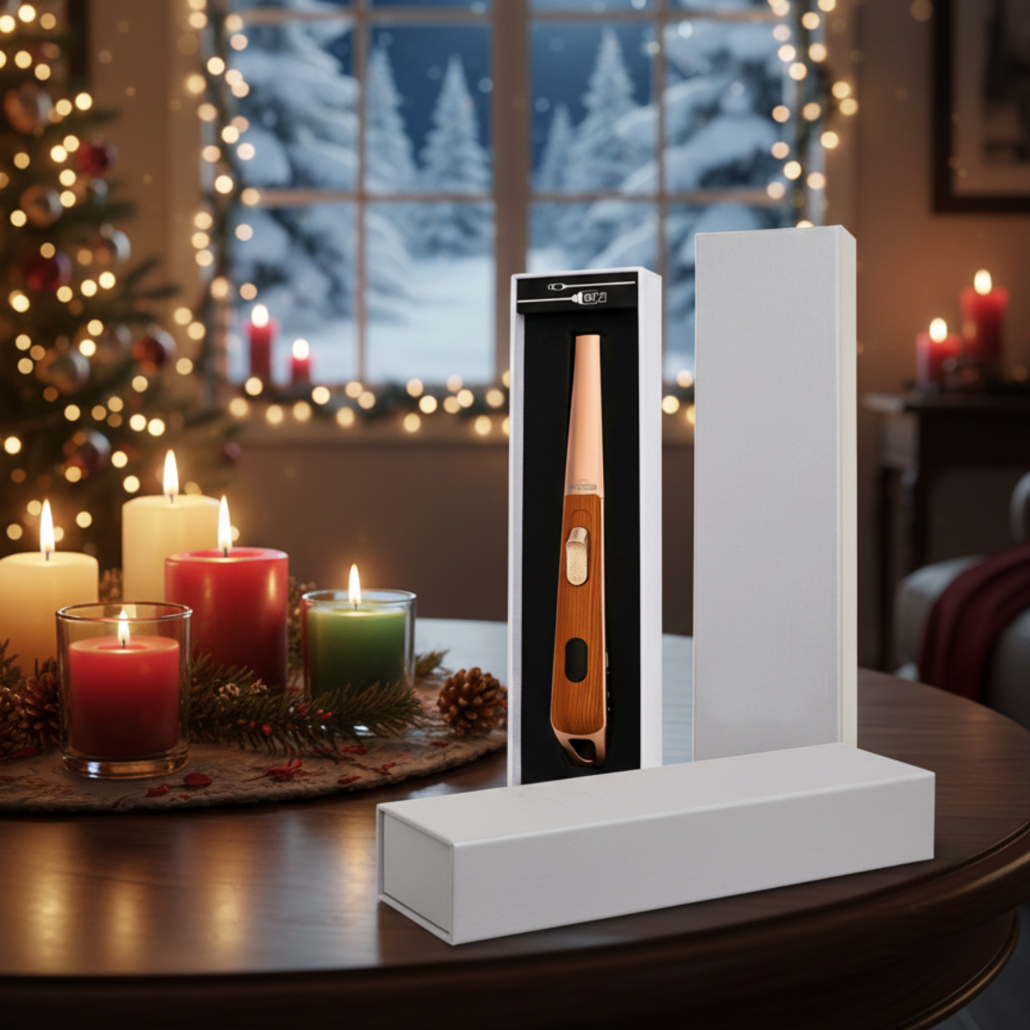 Rechargeable Lighter - Oak