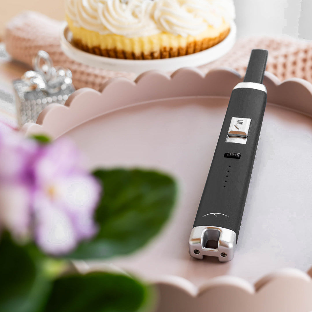 Latest Lighter Rechargeable Lighter - Black