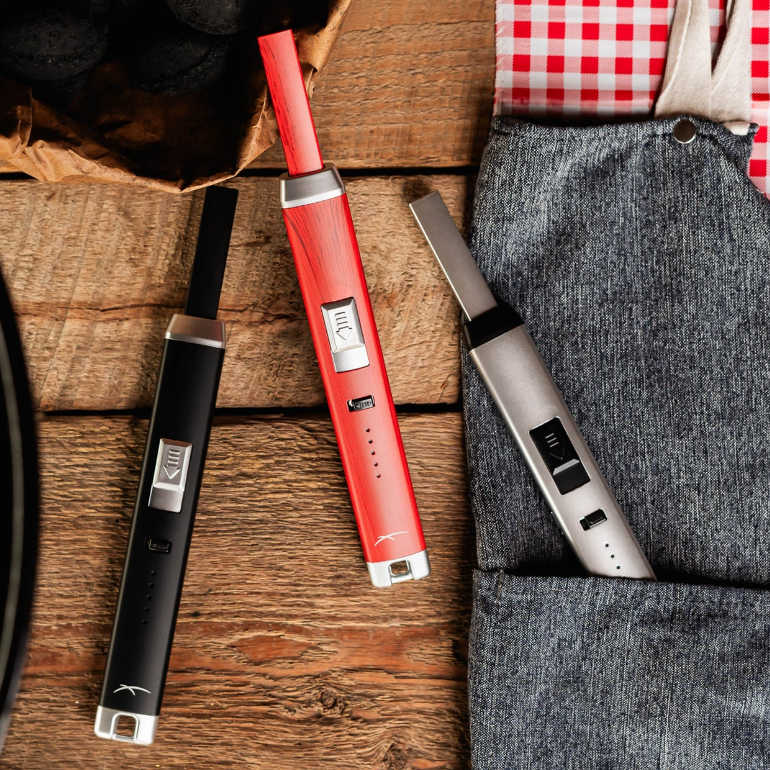 Rechargeable Lighter - Silver